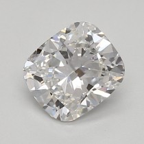 Lab Created 0.82 Carat F-VS1 Cushion Cut Diamond