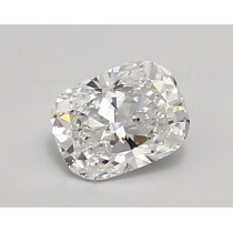 Lab Created 0.80 Carat D-VS1 Cushion Cut Diamond
