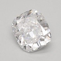 Lab Created 0.67 Carat D-VS1 Cushion Cut Diamond Lab Created 0.67 Carat D-VS1 Cushion Cut Diamond