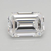 Lab Created 0.82 Carat D-VS1 Emerald Cut Diamond Lab Created 0.82 Carat D-VS1 Emerald Cut Diamond