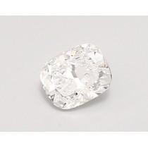 Lab Created 0.45 Carat D-VVS2 Cushion Cut Diamond