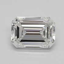 Lab Created 0.67 Carat E-VS1 Emerald Cut Diamond Lab Created 0.67 Carat E-VS1 Emerald Cut Diamond