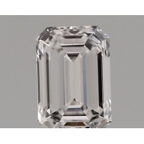 Lab Created 1.23 Carat D-VS1 Emerald Cut Diamond