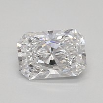 Lab Created 0.43 Carat D-VS1 Radiant Cut Diamond