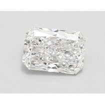 Lab Created 0.74 Carat D-VS1 Radiant Cut Diamond
