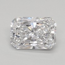 Lab Created 0.72 Carat D-VS1 Radiant Cut Diamond