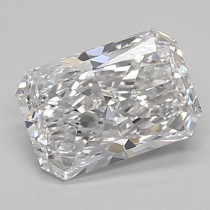 Lab Created 0.74 Carat D-VS1 Radiant Cut Diamond