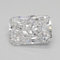 Lab Created 0.71 Carat D-VS1 Radiant Cut Diamond