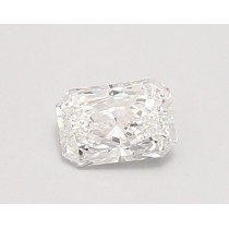 Lab Created 0.47 Carat D-VVS1 Radiant Cut Diamond