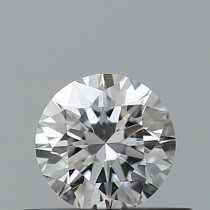 0.30 Carat D-VS2 Round Natural Diamond Certified By GIA