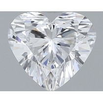 0.46 Carat D-VS2 Heart Shaped Natural Diamond 0.46 Carat D-VS2 Heart Shaped Natural Diamond
