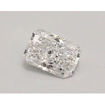 Lab Created 0.50 Carat D-VVS1 Radiant Cut Diamond