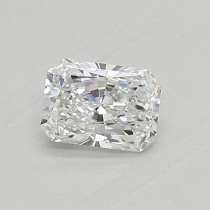 Lab Created 0.39 Carat D-VS1 Radiant Cut Diamond