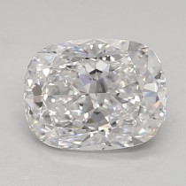 Lab Created 0.98 Carat D-VS1 Cushion Cut Diamond
