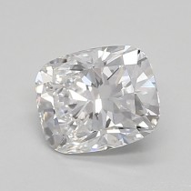Lab Created 0.74 Carat D-VS1 Cushion Cut Diamond