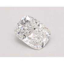 Lab Created 0.68 Carat D-SI1 Cushion Cut Diamond Lab Created 0.68 Carat D-SI1 Cushion Cut Diamond