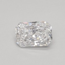 Lab Created 0.33 Carat D-VVS1 Radiant Cut Diamond