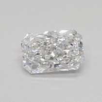 Lab Created 0.41 Carat D-VVS2 Radiant Cut Diamond