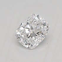 Lab Created 0.39 Carat D-VVS1 Cushion Cut Diamond Lab Created 0.39 Carat D-VVS1 Cushion Cut Diamond