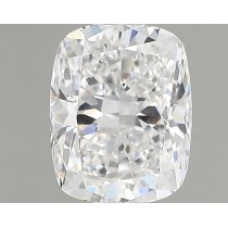 Lab Created 1.10 Carat D-VVS1 Cushion Cut Diamond