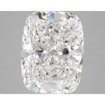 Lab Created 4.41 Carat F-SI1 Cushion Cut Diamond