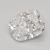 Lab Created 0.81 Carat D-VS1 Cushion Cut Diamond