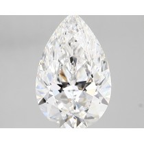 Lab Created 2.42 Carat D-VS1 Pear Shaped Diamond Lab Created 2.42 Carat D-VS1 Pear Shaped Diamond