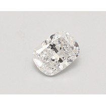 Lab Created 0.41 Carat D-VS1 Cushion Cut Diamond