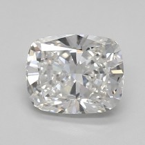 Lab Created 0.81 Carat F-VS1 Cushion Cut Diamond