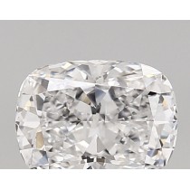Lab Created 1.37 Carat D-VVS2 Cushion Cut Diamond Lab Created 1.37 Carat D-VVS2 Cushion Cut Diamond