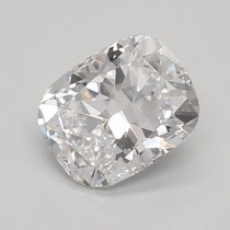 Lab Created 0.71 Carat D-VS1 Cushion Cut Diamond