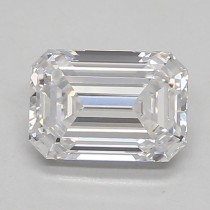 Lab Created 0.98 Carat D-VVS1 Emerald Cut Diamond Lab Created 0.98 Carat D-VVS1 Emerald Cut Diamond