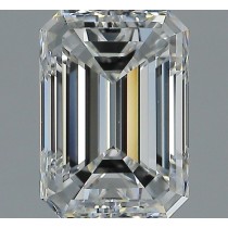 1.50 Carat E-VVS2 Emerald Cut Natural Diamond