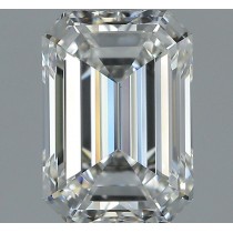1.50 Carat G-VS1 Emerald Cut Natural Diamond