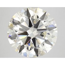 5.39 Carat H-VS2 Round Natural Diamond