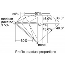 1.24 Carat K-SI2 Round Natural Diamond