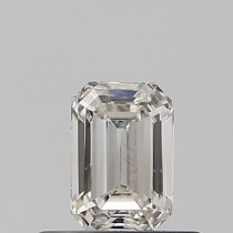 0.41 Carat H-VVS2 Emerald Cut Natural Diamond