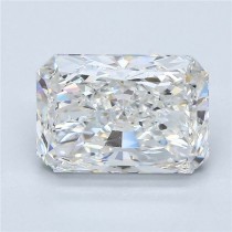 4.01 Carat H-VVS1 Radiant Cut Natural Diamond