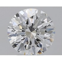 2.12 Carat E-SI2 Round Natural Diamond 2.12 Carat E-SI2 Round Natural Diamond