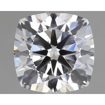 1.00 Carat D-VVS2 Cushion Cut Natural Diamond