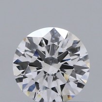 0.38 Carat D-I1 Round Natural Diamond