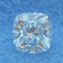 0.72 Carat D-VS2 Cushion Cut Natural Diamond
