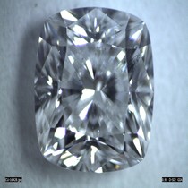 0.91 Carat D-SI2 Cushion Cut Natural Diamond