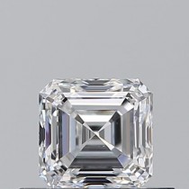 0.50 Carat D-VVS2 Asscher Cut Natural Diamond 0.50 Carat D-VVS2 Asscher Cut Natural Diamond