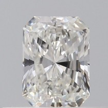 0.27 Carat F-VVS2 Radiant Cut Natural Diamond