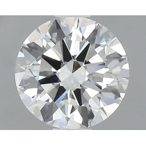 0.91 Carat D-SI2 Round Natural Diamond