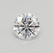 Lab Created 0.37 Carat D-VS1 Round Diamond