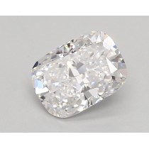 Lab Created 0.90 Carat D-VS1 Cushion Cut Diamond