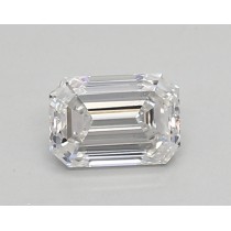 Lab Created 0.53 Carat D-SI1 Emerald Cut Diamond Lab Created 0.53 Carat D-SI1 Emerald Cut Diamond