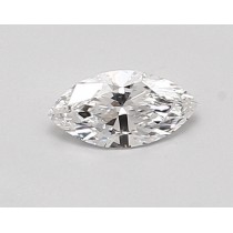 Lab Created 0.40 Carat D-VS1 Marquise Cut Diamond